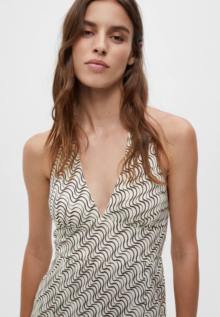 Pull and bear hotsell snake print dress