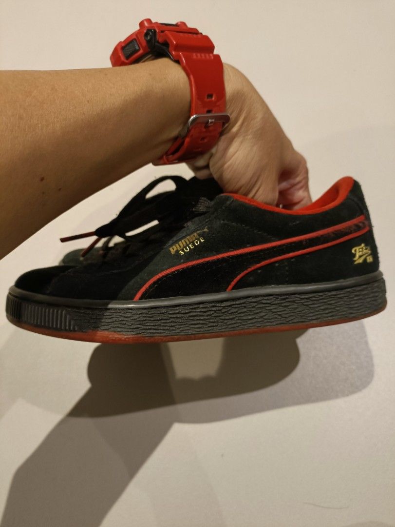 PUMA SUEDE CLASSIC PRESCHOOL X FUBU 05 KIDS SHOES SEPATU ANAK COWO LAKI LAKI