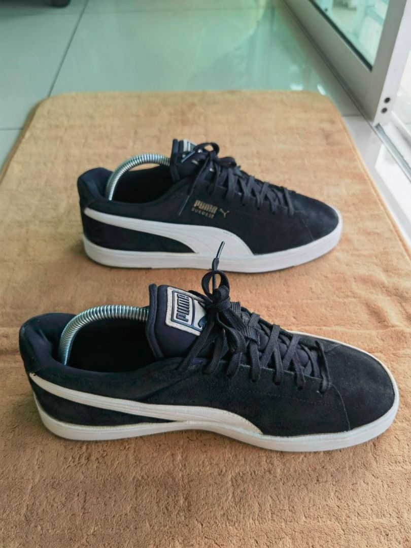 Puma suede classic black uk cheap