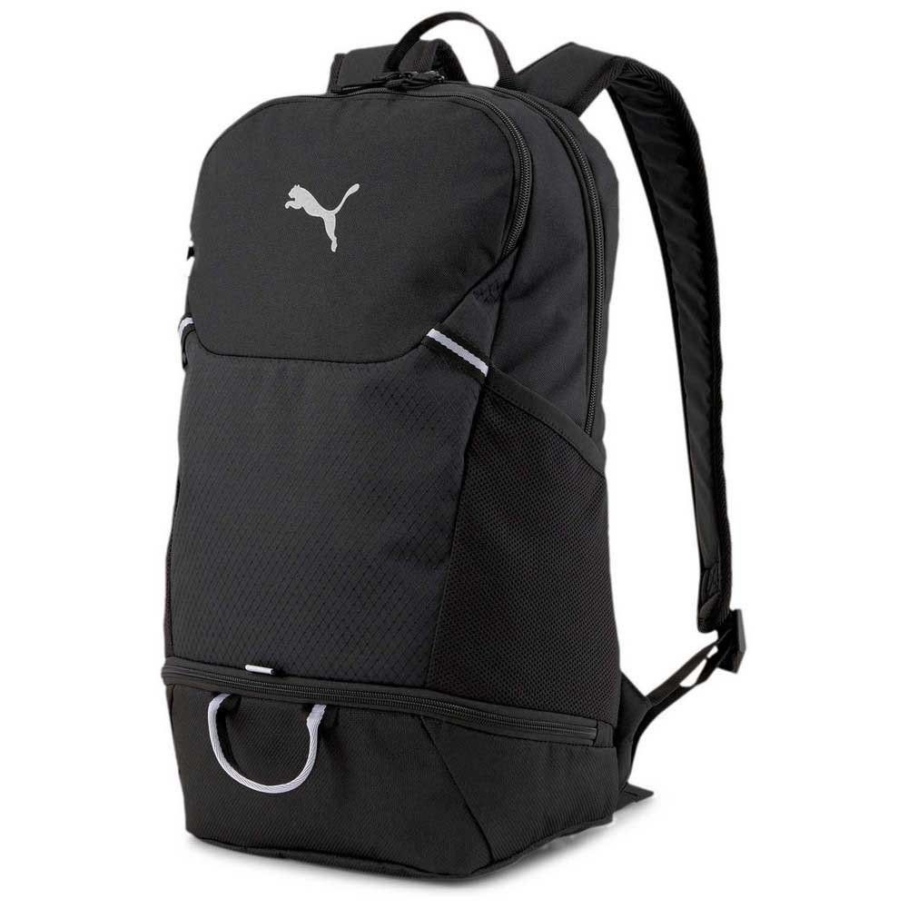 Puma backpack black hotsell and white