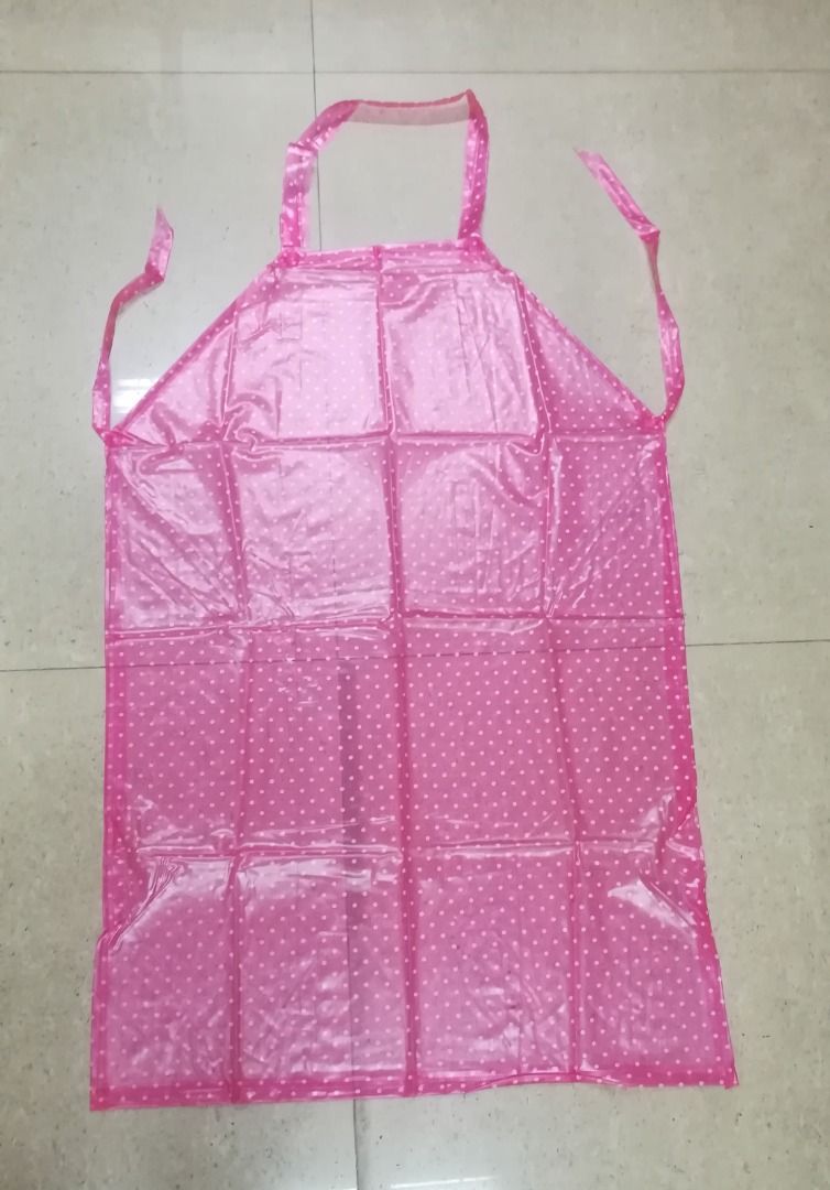 PVC Kitchen Apron Waterproof, Furniture & Home Living, Kitchenware ...