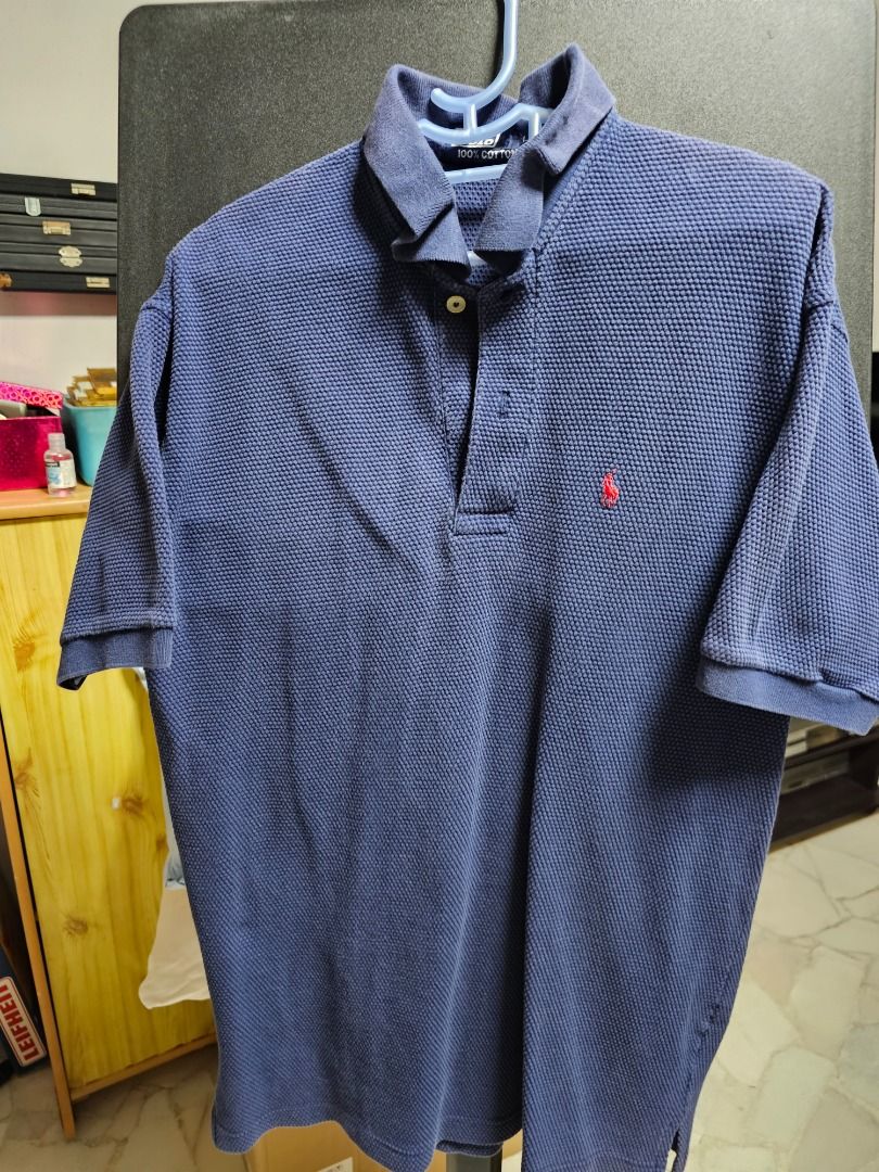 Ralph Lauren Polo Shirt L size slighlty used Men s Fashion