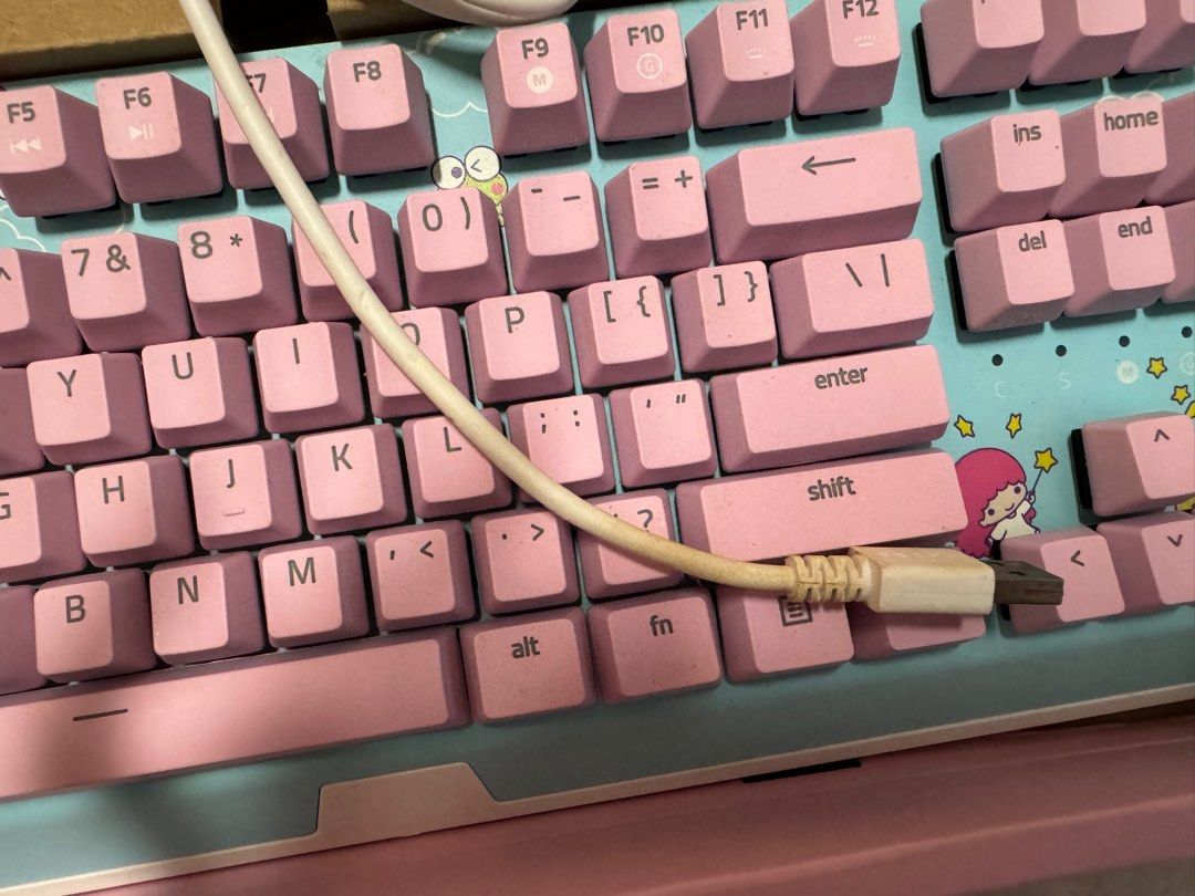 Razer x hello kitty mechanical keyboard and mouse set computers tech