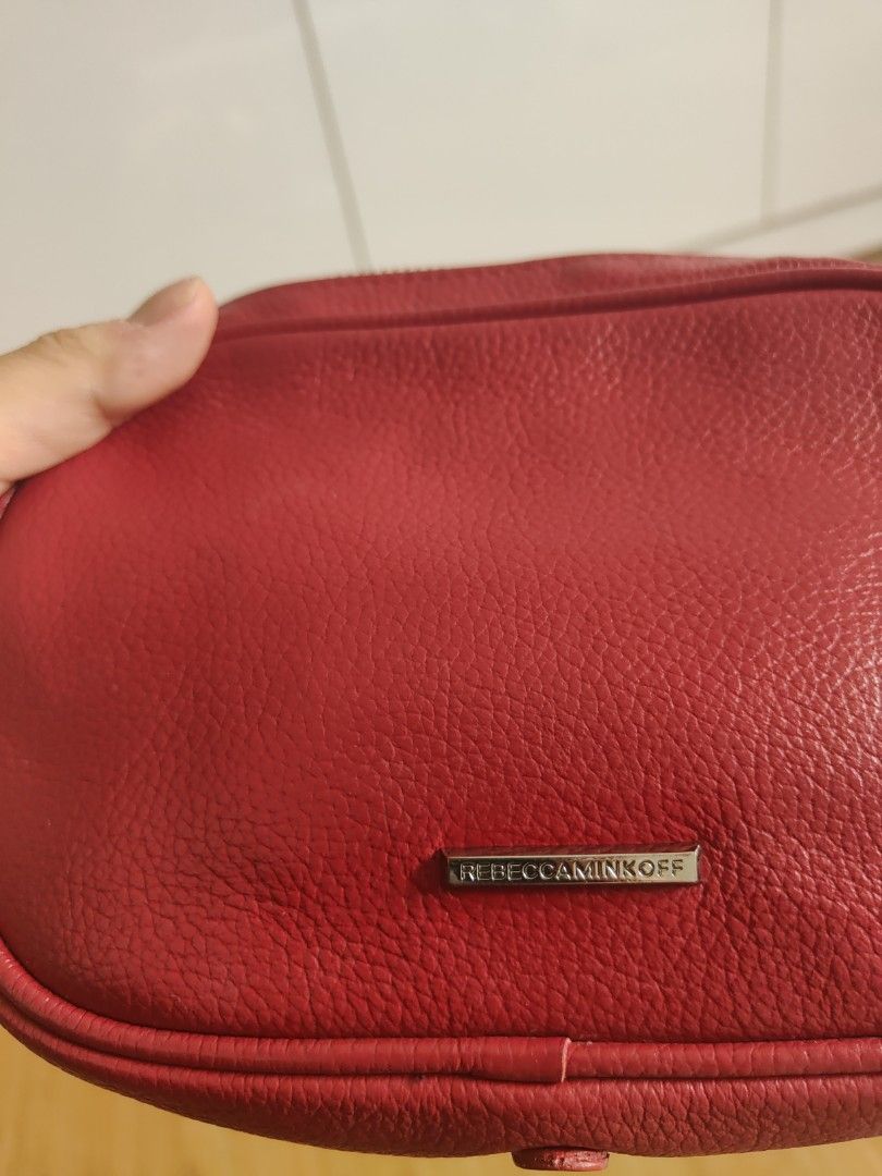 Rebecca minkoff red new arrivals bag