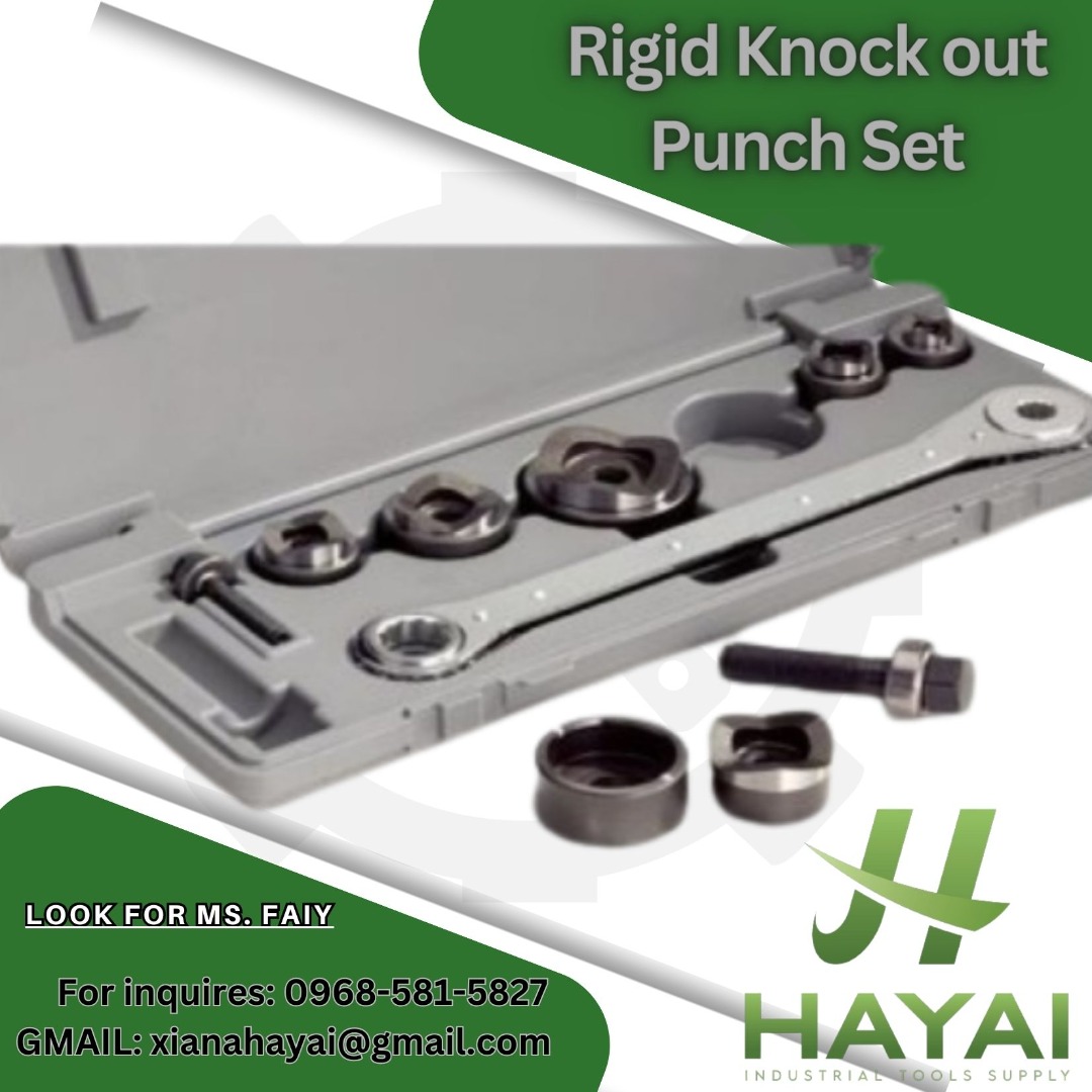 Rigid Knock out Punch Set, Commercial & Industrial, Construction Tools