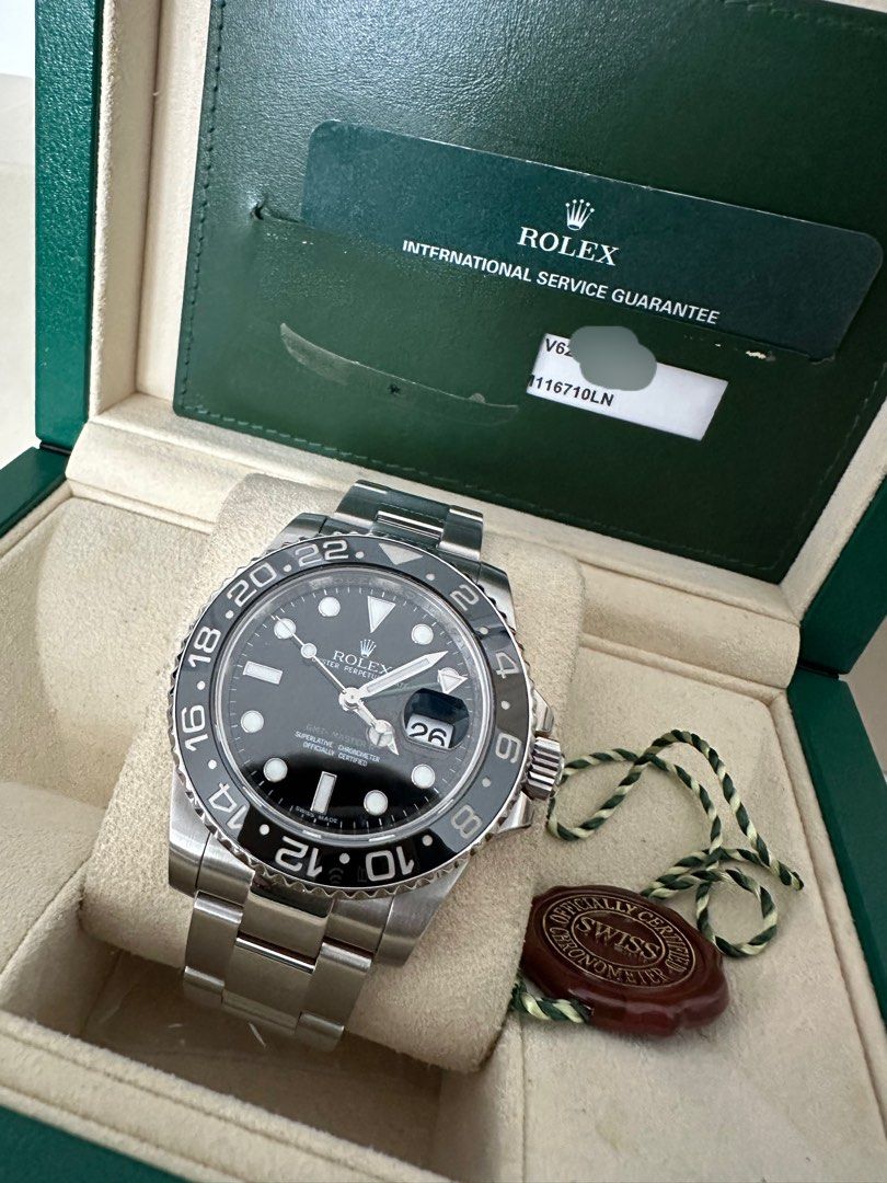 Rolex GMT Master 2 116710 V Series Luxury Watches on Carousell