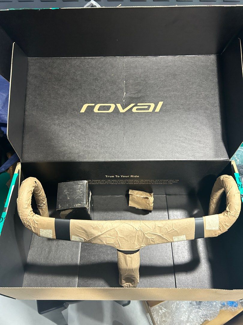 Potence De Cockpit Roval Rapide - Longueur 400 Mm, Avance 90 Mm - Occasion