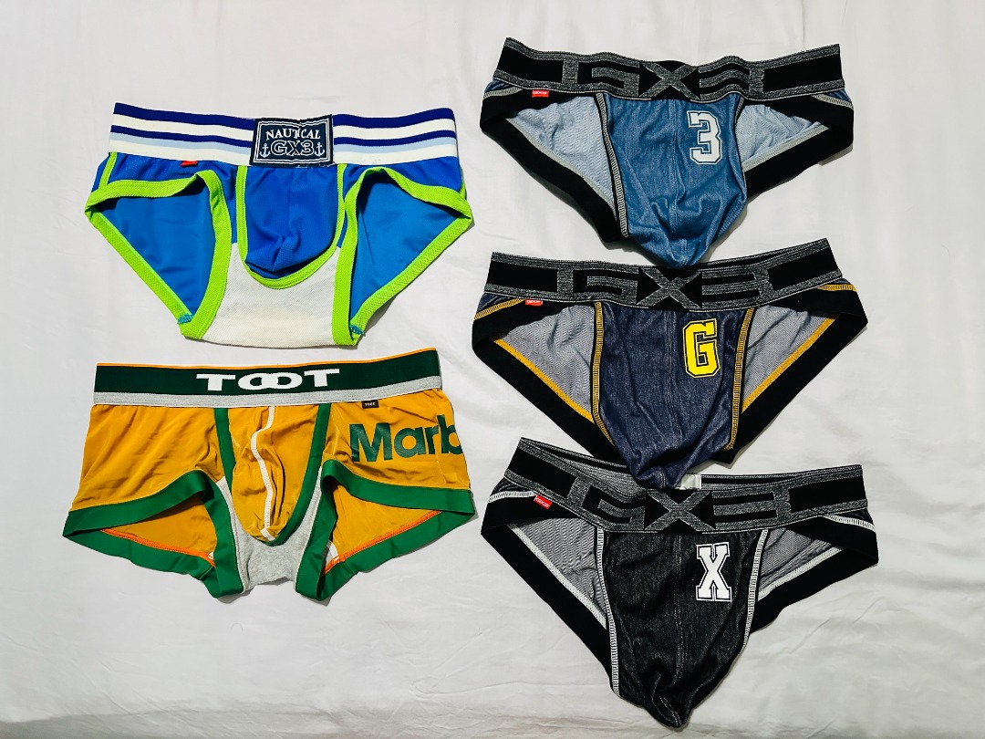 M) Aussiebum Hollister Underwear Briefs Boxer Trunk, Men's Fashion,  Bottoms, New Underwear on Carousell