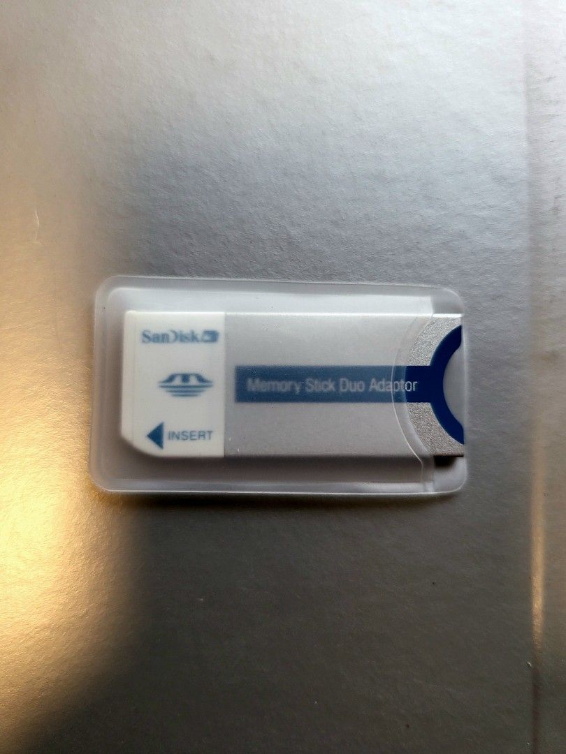 Sandisk memory stick duo adaptor store