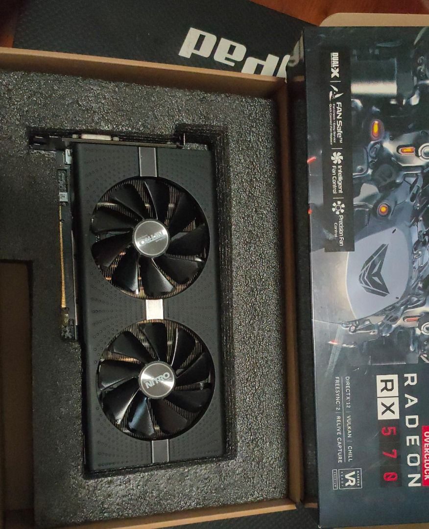 SAPPHIRE NITRO RADEON RX 570 4GB Computers Tech Parts