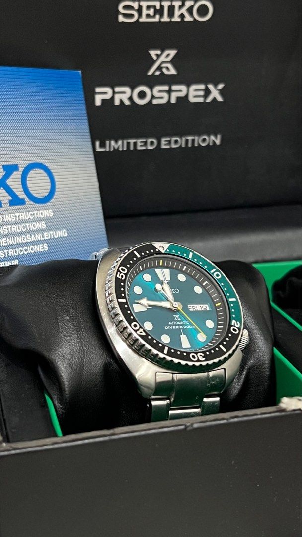 Seiko Diver Green Turtle Prospex Limited Edition