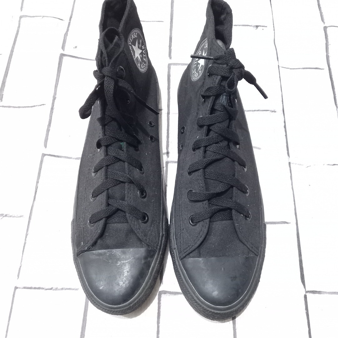 Sepatu all deals star full black