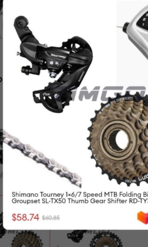 Groupset shimano deals tourney 7 speed