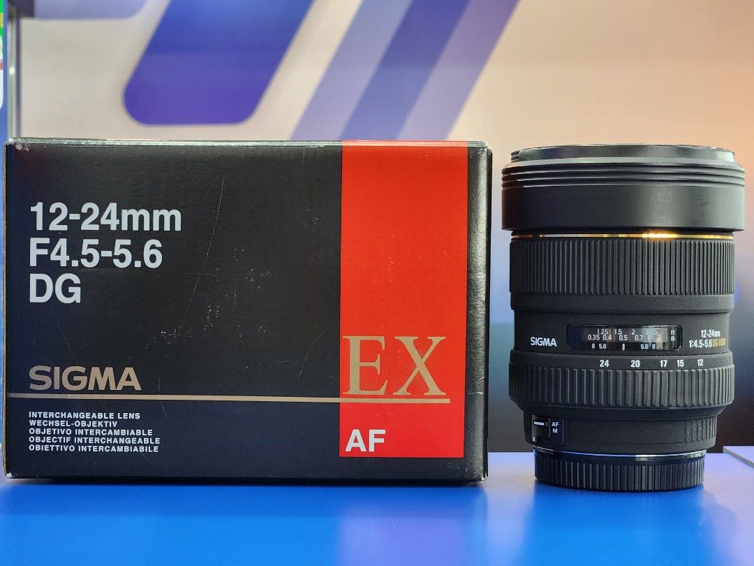 Sigma 12-24mm F4.5-5.6 Canon EF 超抵Full frame超廣角鏡, 攝影器材