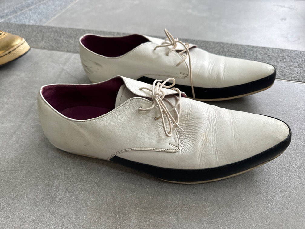 Size 15 white dress shoes deals