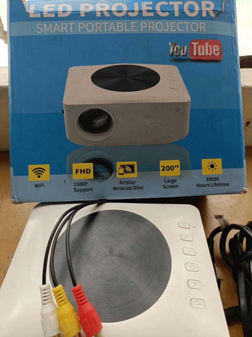 SMART PORTABLE LED PROJECTOR (Category: Projectors) located in Caloocan City. Submitted by rhenjoseph75954 (Listing ID 1279543672, Image 2). Description: .