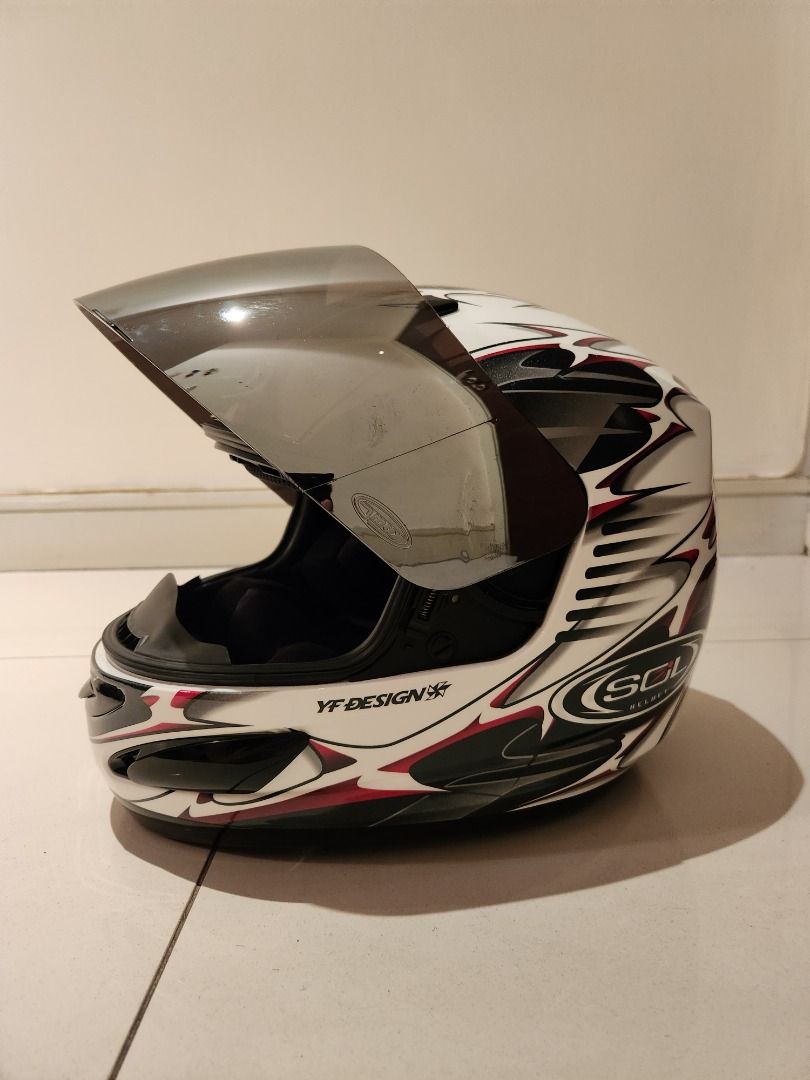 Solhelmet YF Design Kit Go Kart Motorbike Helmet Small 55 56