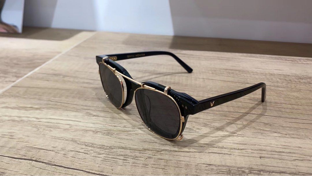 Ready Stock South Side 01 Clip on Gentle Monster Glasses Square 48 22 152