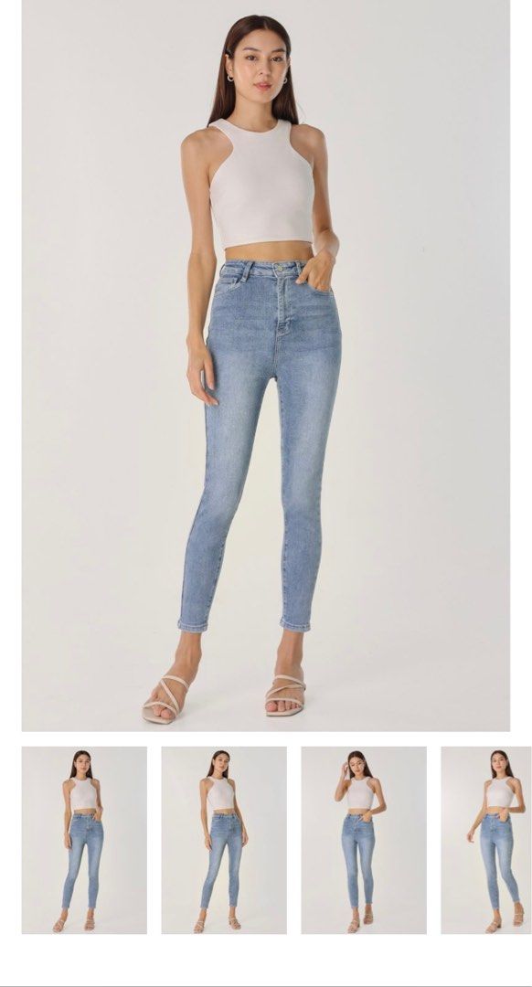 Spice Girl Nice Skinny Jeans For Ladies SPICE GIRL RIPPED