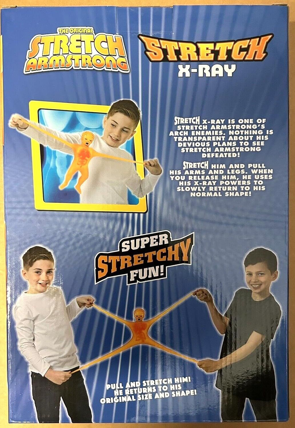 STRETCH ARMSTRONG Arch Enemy Giant Stretchy XRay Alien Monster. Super