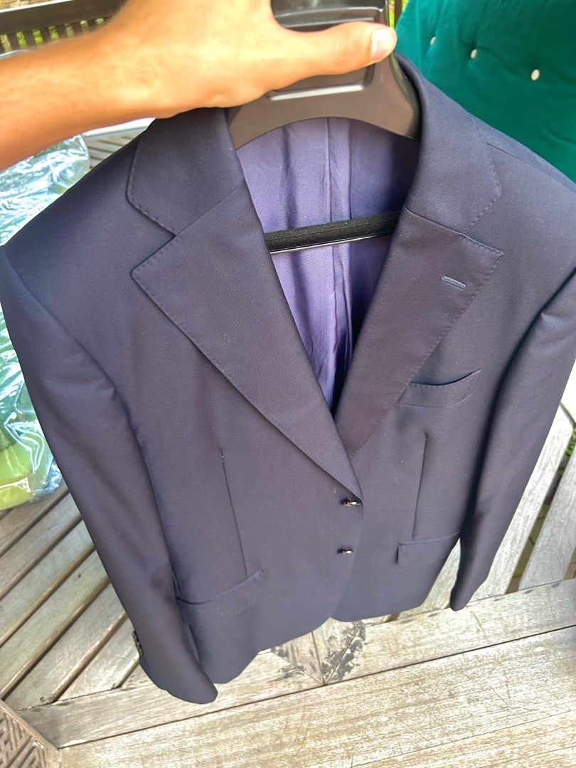 Suitsupply Navy Blazer 46 Men s Fashion Coats Jackets and Outerwear on Carousell