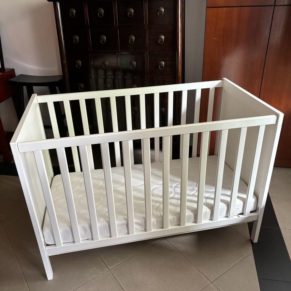Ikea sundvik crib white new arrivals