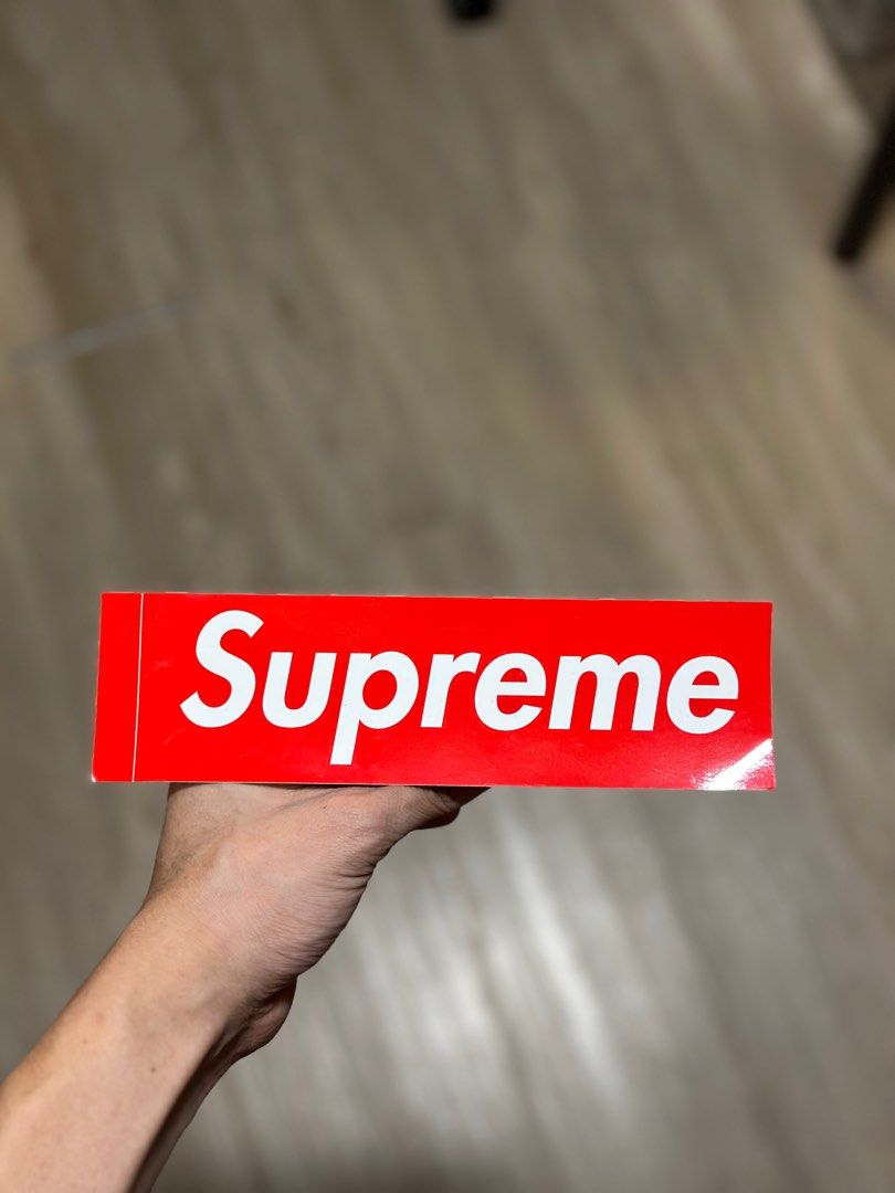 Genuine shop supreme sticker