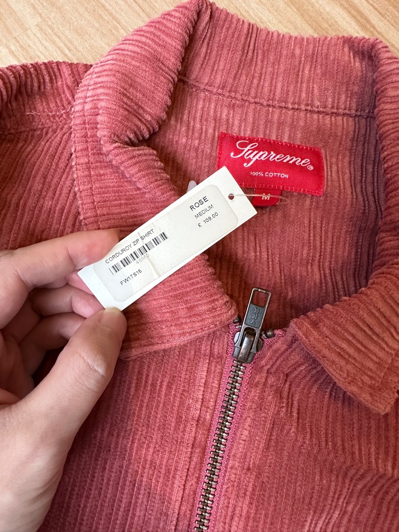 Supreme zip shirt shop