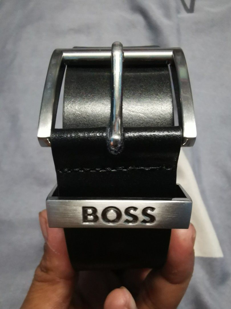 Fake hugo boss belt top