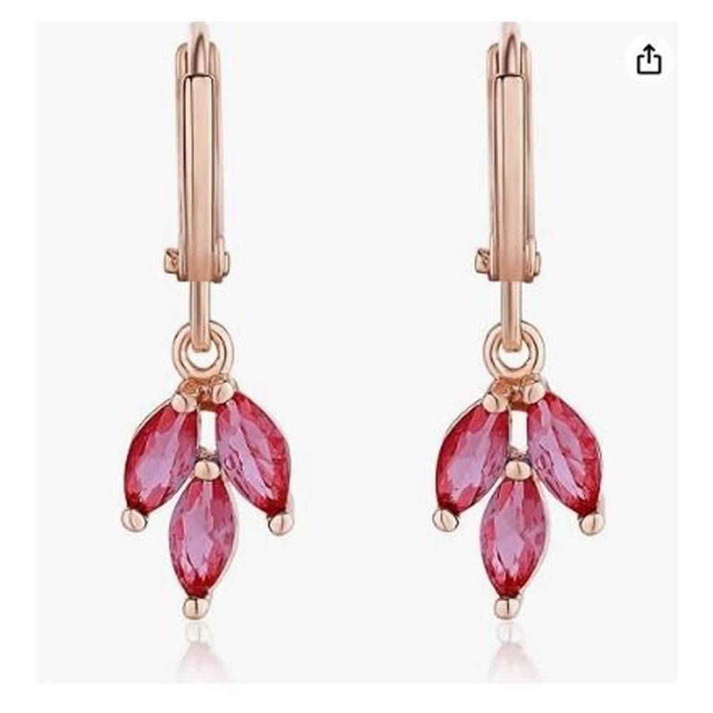 Gold dangle clearance drop earrings