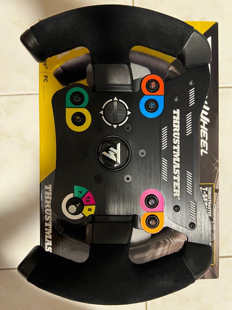 Thrustmaster Open Wheel Add On Compatible with PC / PS4 / Xbox One, Video  Gaming, Gaming Accessories, Controllers on Carousell