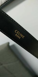 Triomphe Leather Celine Belt (80CM)