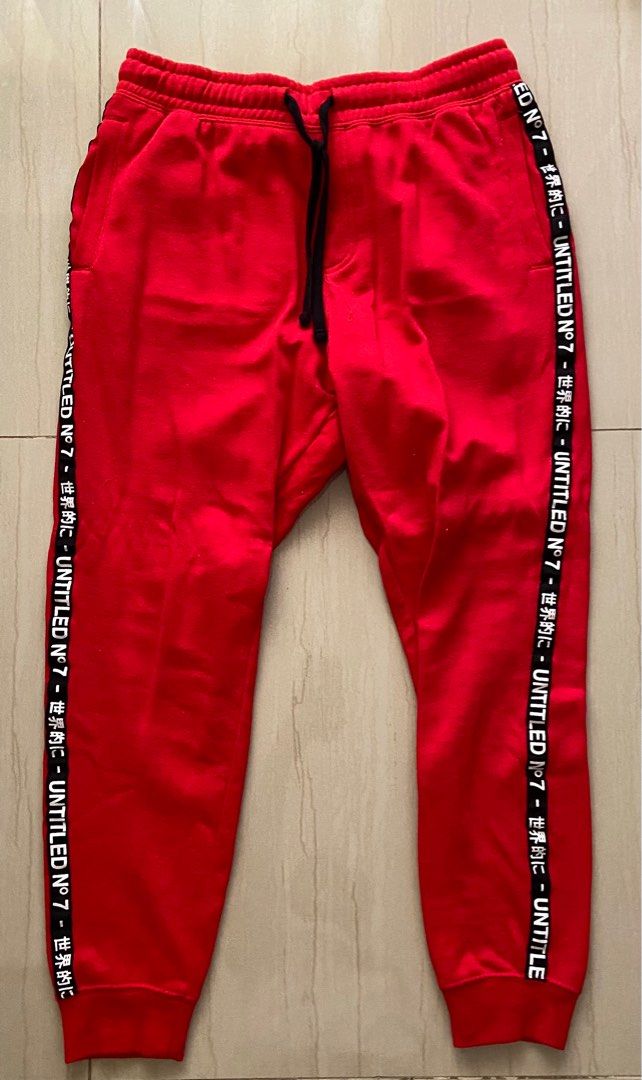 TRIPPY TRACK Joggers Red
