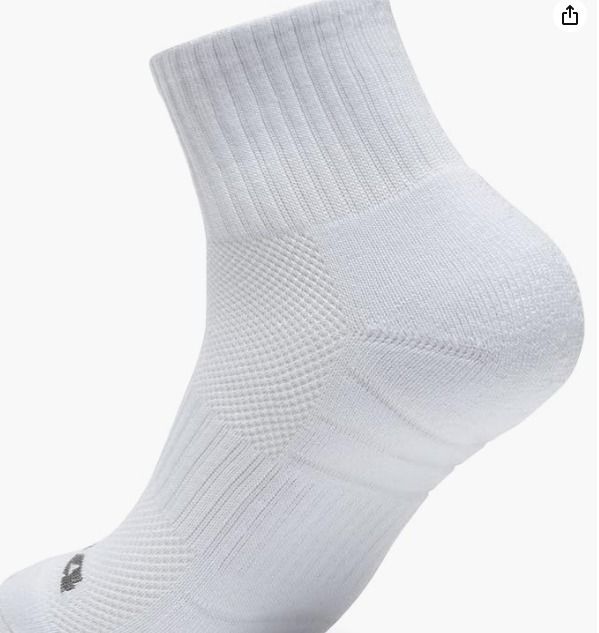 White nike hotsell mid calf socks