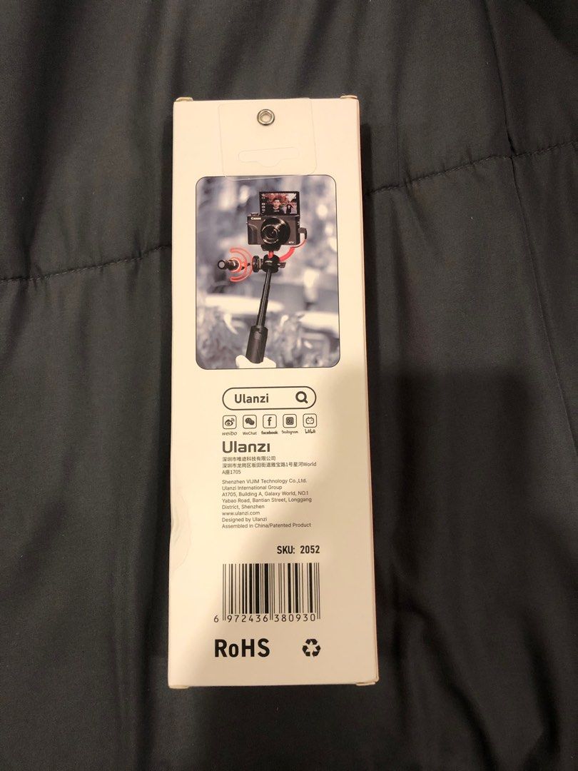Ulanzi MT-16 Extendable Tripod (Category: Mounts & Holders) located in Muntinlupa City. Submitted by SFP33 (Listing ID 1279654479, Image 2). Description: - RFS: Bought wrong one (too small) - Brand new - never been used, only been taken out of box - Shipping c/o buyer - Payment thru Gcash/Unionbank.