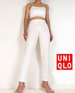 Uniqlo White Trousers