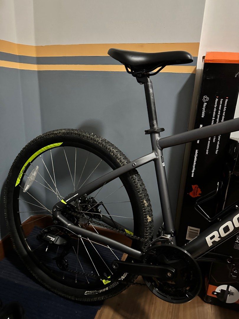 Rockrider 520 sales grey lime
