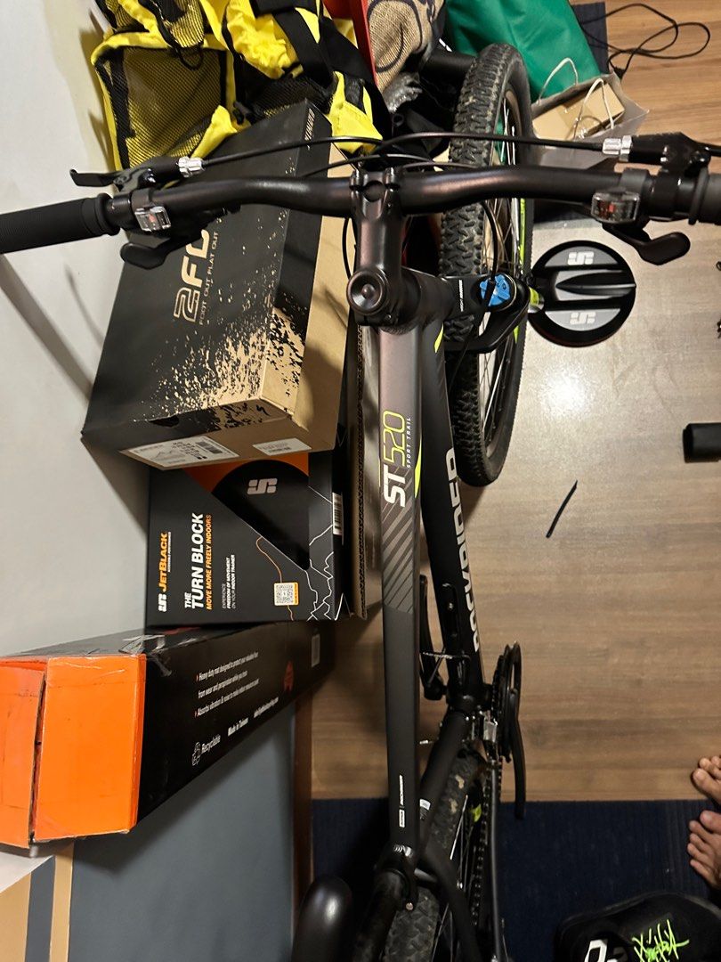 Rockrider 520 grey lime sales