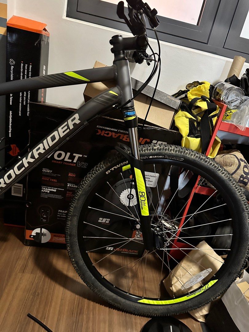 Rockrider 520 2025 grey lime