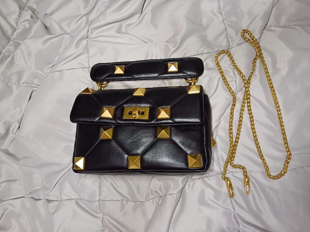 Vltn best sale studded bag