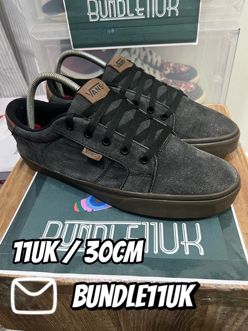 Vans bishop shop black
