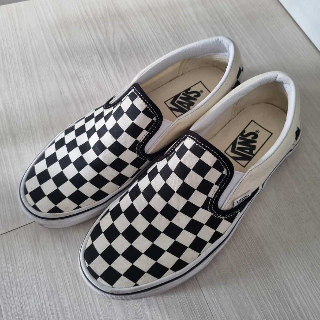 Vans Checkerboard Slip On Women s Fashion Footwear Sneakers on