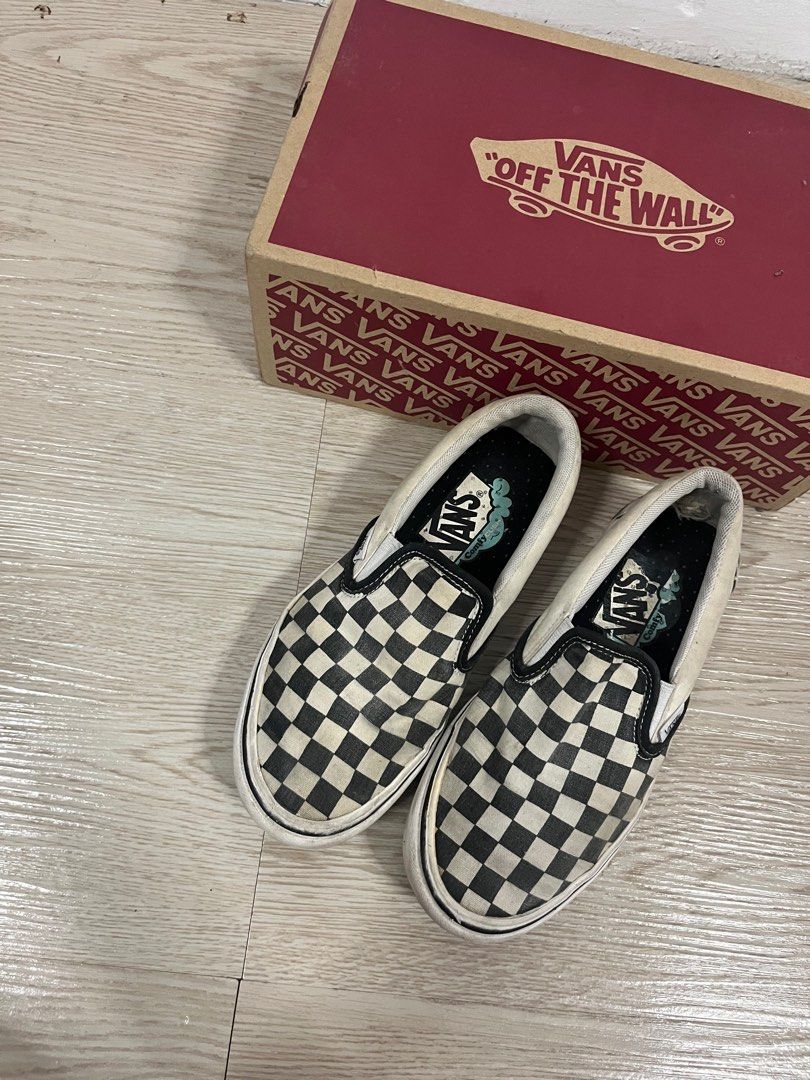 Vans comfycush checkerboard shop