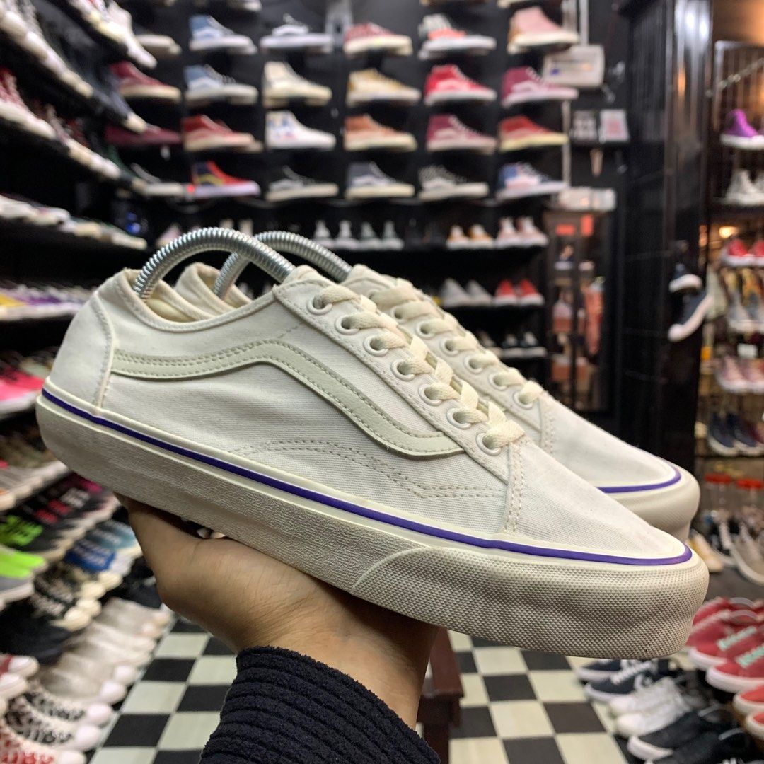 Harga vans old skool white clearance