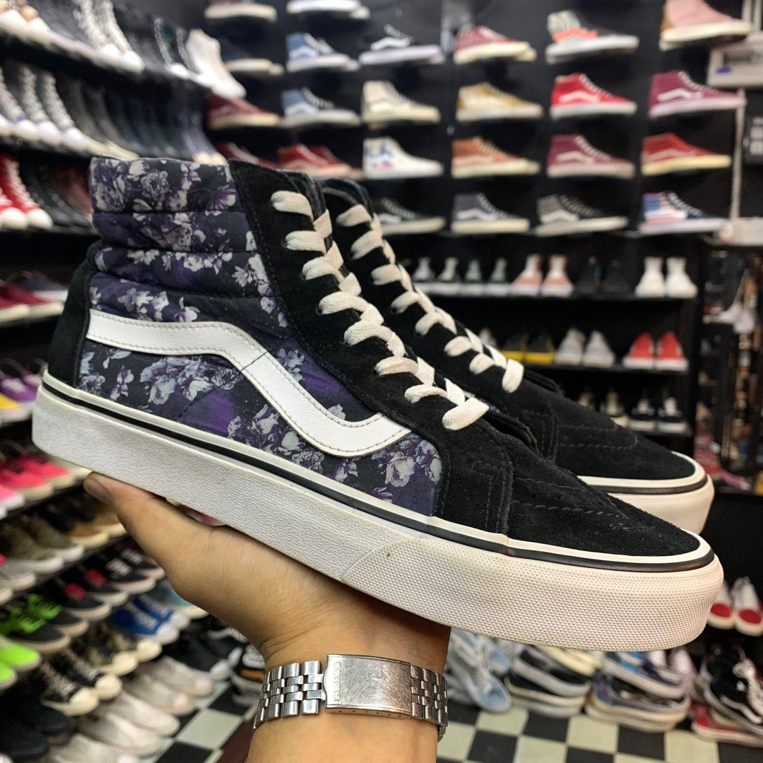 Supreme x vans sk8-hi floral store