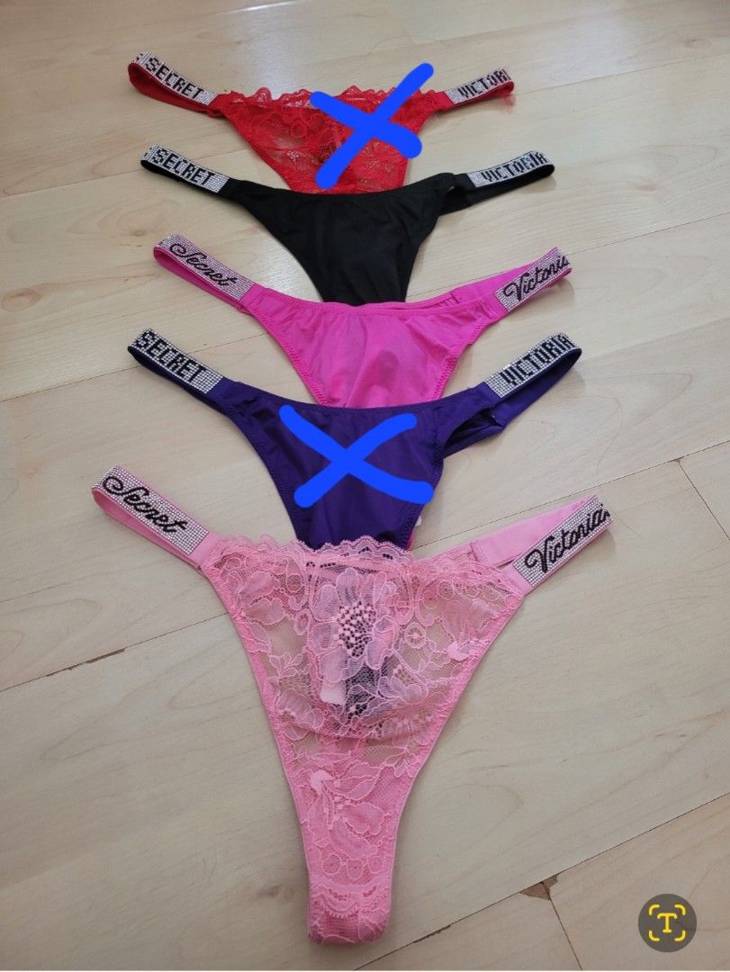 Selling - Used Victoria's Secret Rose Lace G-String Thong