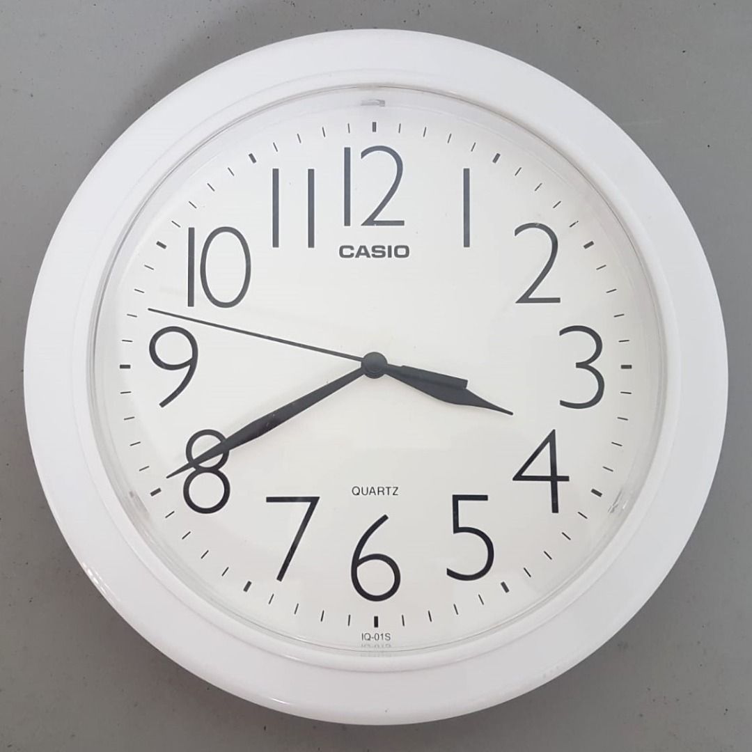 Casio wall clock hot sale