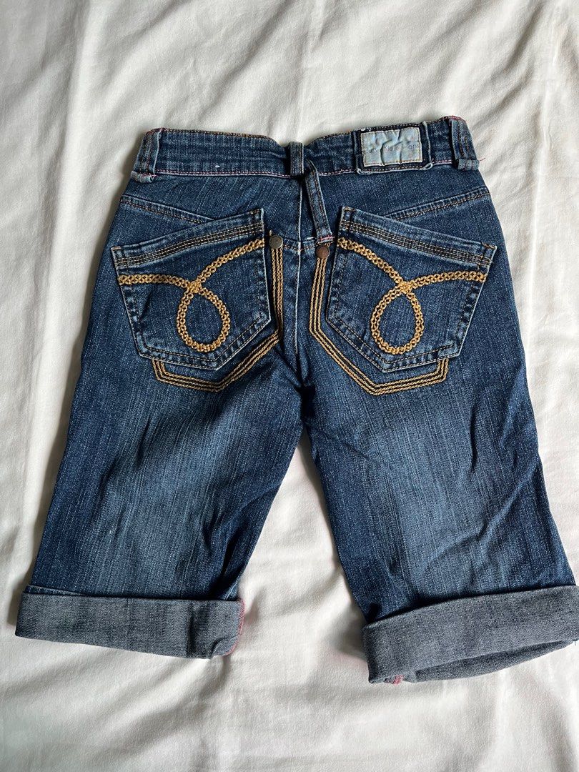 Calvin klein denim clearance capris