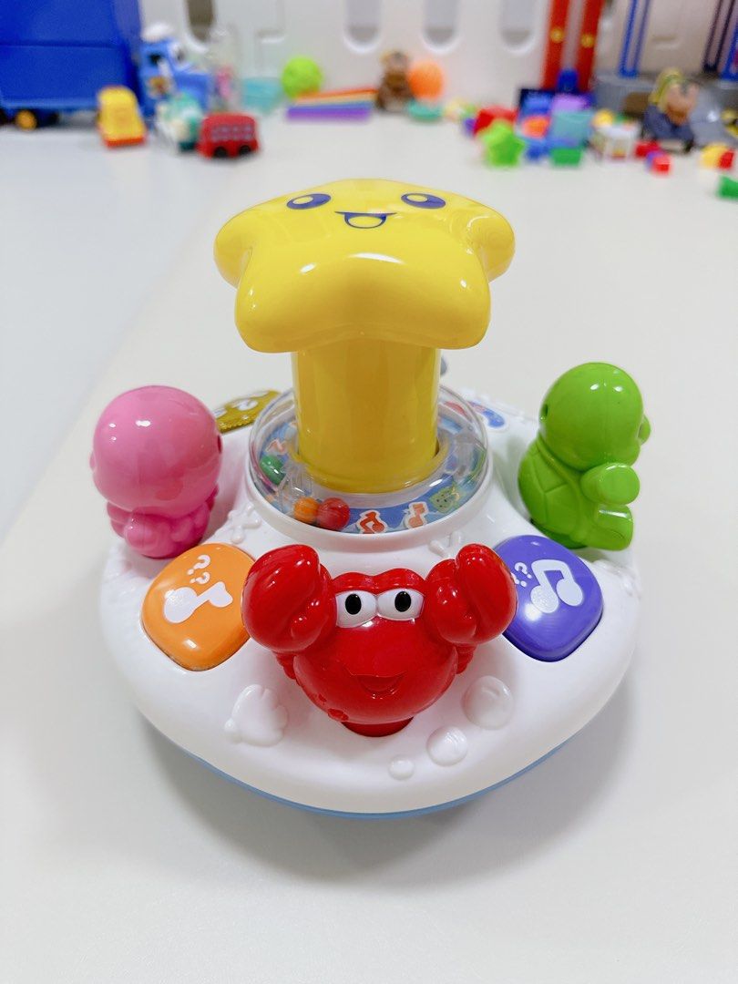Vtech Toy with Music Learning Spinning Babies Kids Infant