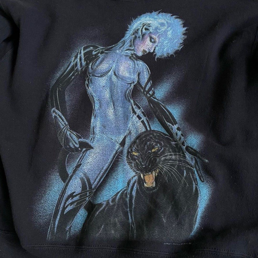 Heavy discount metal sweatshirt